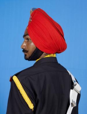 Sikh 01, Sikh Regiment of India, 2010 © Charles Fréger