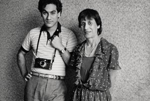 FRANCE. Paris. Selfportrait with my mother. 1983 © Patrick Zachmann / Magnum Photos
